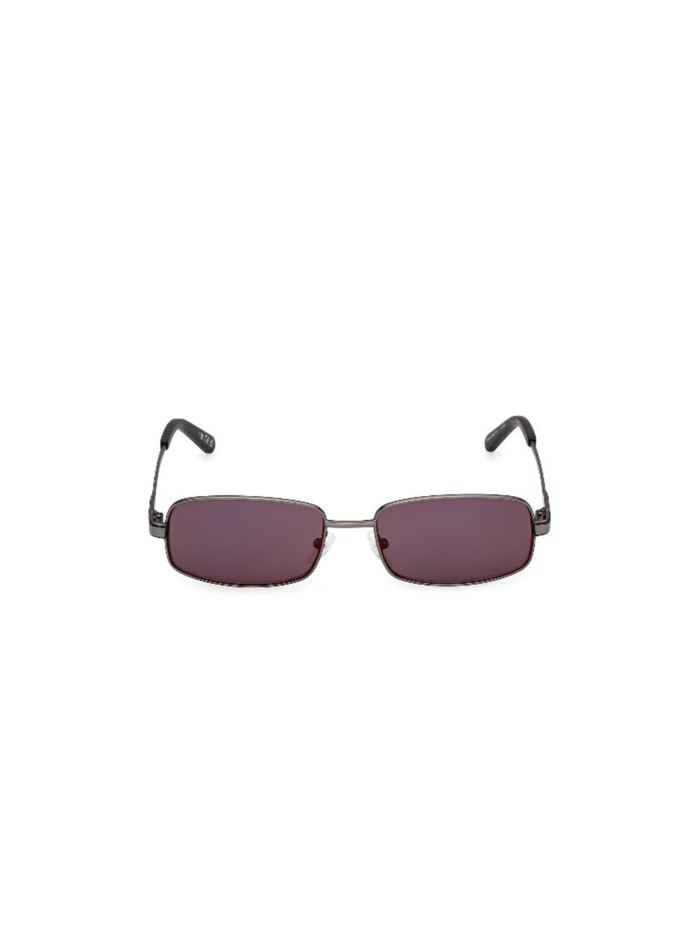 New Adidas Originals Unisex Sunglasses Grey Red Lens Metal Frame OR0138 09U 55